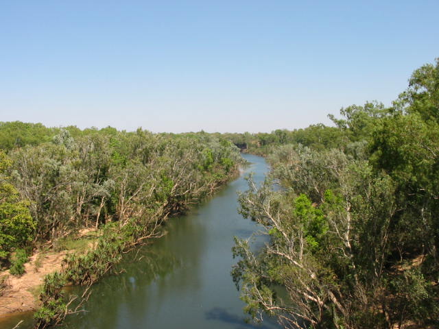 Blick auf den Katherine River